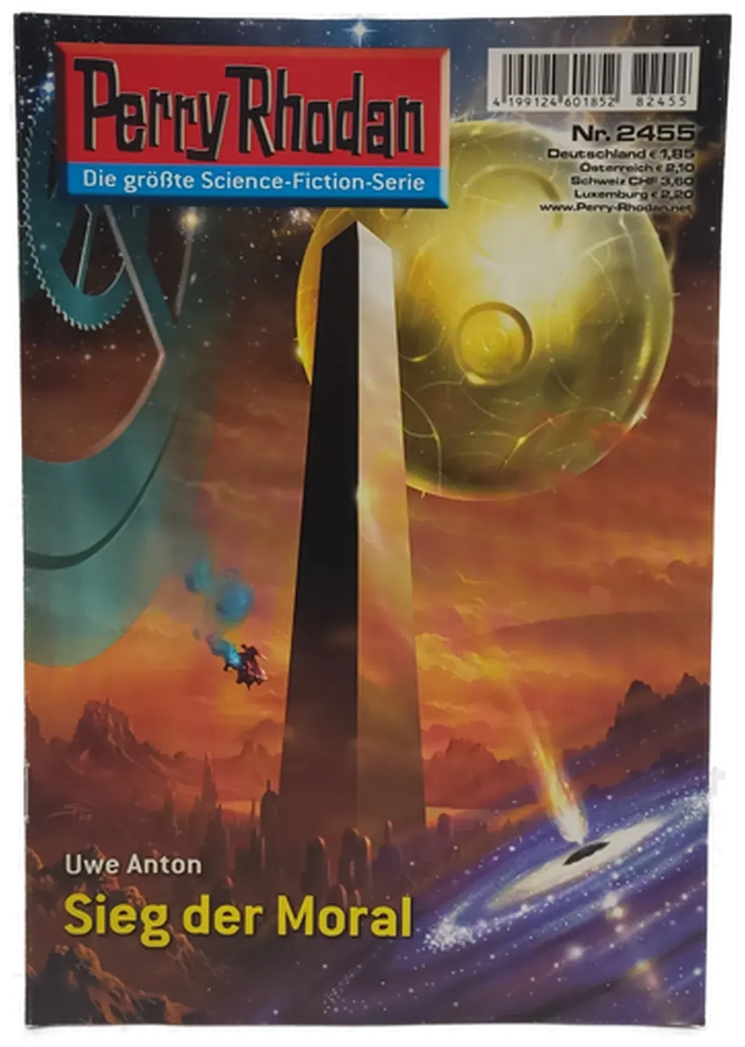 Romanheft Perry Rhodan Sieg der Moral Erstauflage Nr.2455 - Bild 2