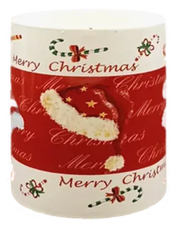 Weihnachtstasse gemustert - Bild 2