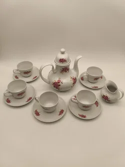 Kaffeeservice, Seltmann Weiden, Vintage, Rosen - Bild 2