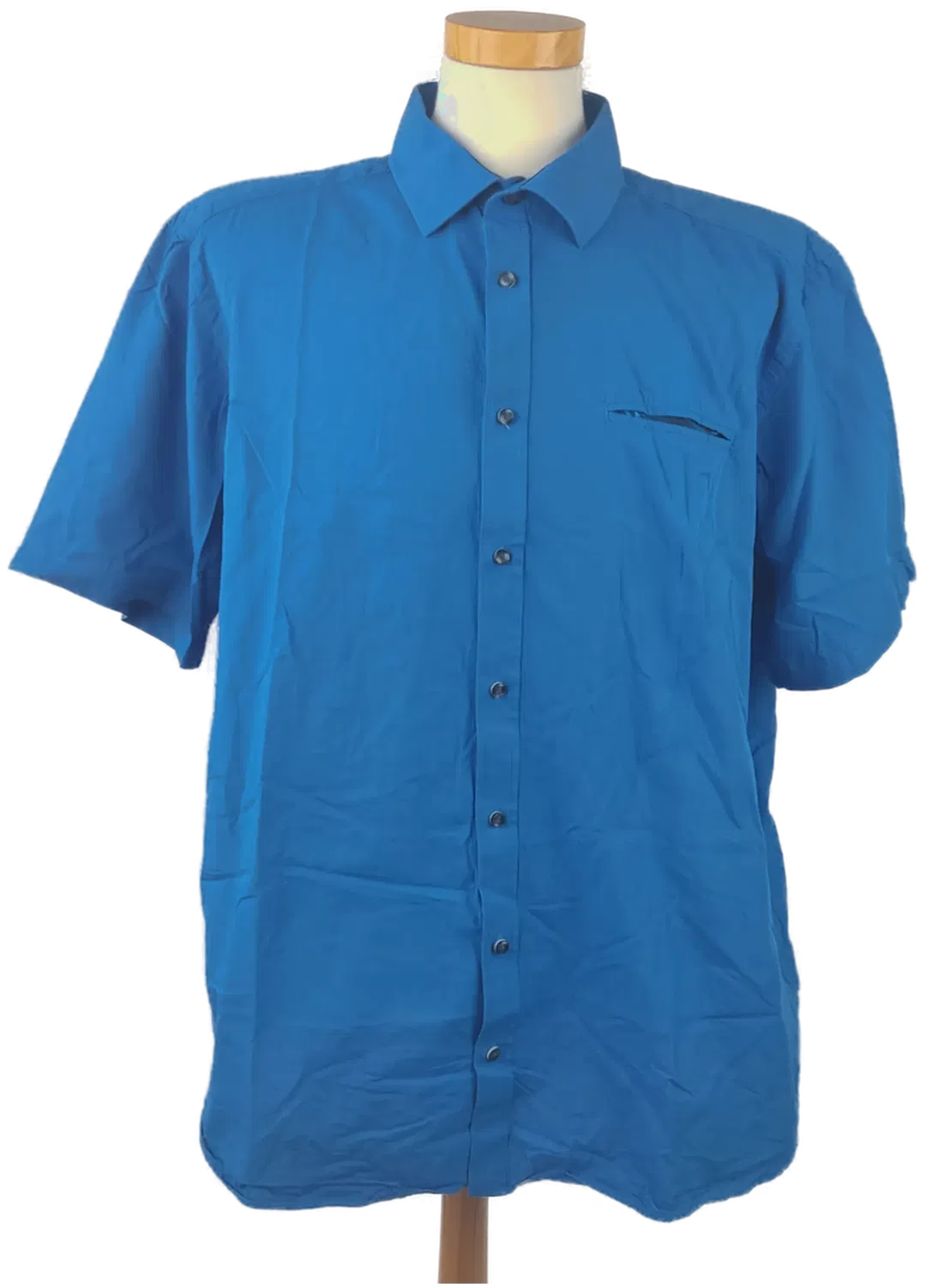 CANDA von C&A - Herrenhemd Kurzarm blau - Gr. XXL 45/46 - Bild 4