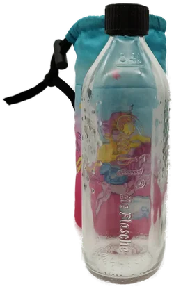 Glastrinkflasche Emil Lillifee-Motiv | Praktischer für unterwegs – Vorschau 4