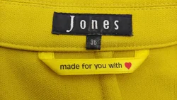 Jones, Damen Blazer casual, senf-gelb mit modischen Metallknöpfen - Gr. 36 - Bild 6