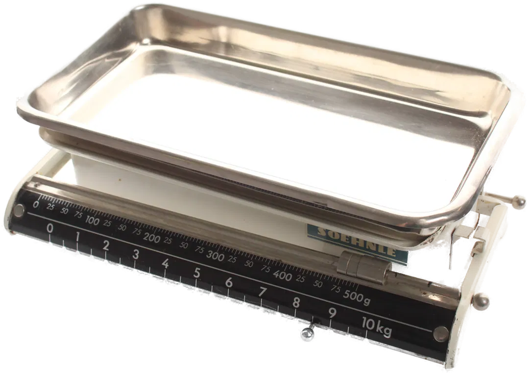 Soehnle Küchenwaage / Ladenwaage – Vintage – bis 10 kg – Metall - Bild 1