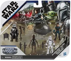 Hasbro Wars Mission Fleet The Child Beschützer 6 cm - 5er-Pack Figuren & Zubehör - F1198 - Bild 1