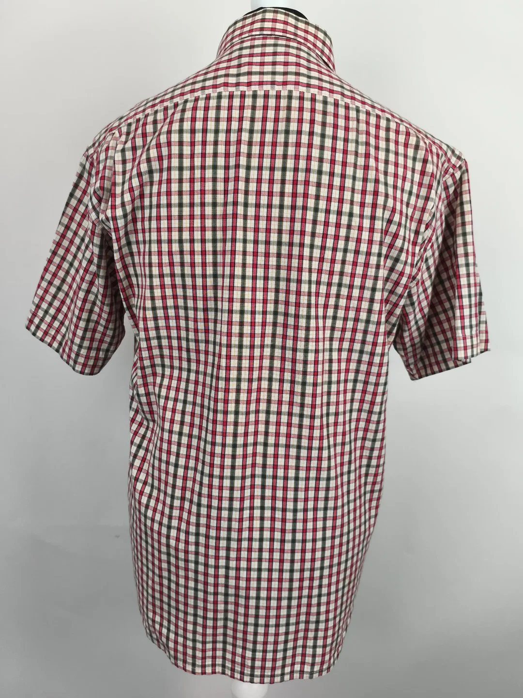 OS Trachtenhemd Herren, kariert, Gr. 39/40 – Bild 4