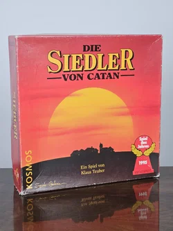 DIE SIEDLER VON CATAN (1995) inkl. Ergänzungs-Set( 5 - 6 Spieler*innen)- Gesellschaftsspiel - KOSMOS  - Bild 1