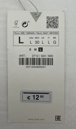 Zara - Damentop Gr. L - Bild 5