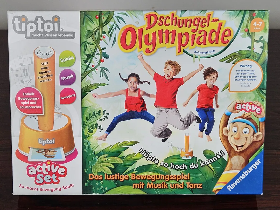 tiptoi® Dschungel Olympiade -active set- Gesellschaftsspiel - Ravensburger - Bild 1