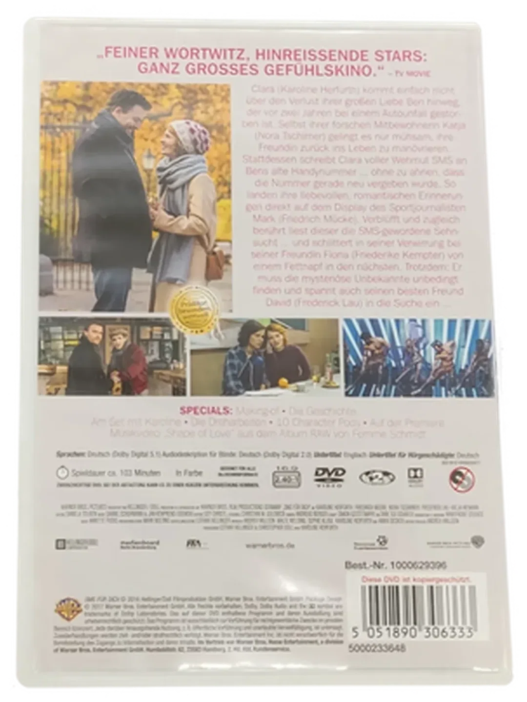 DVD "SMS FÜR DICH..." mit Karoline Herfurth und Friedrich Mücke – Bild 3