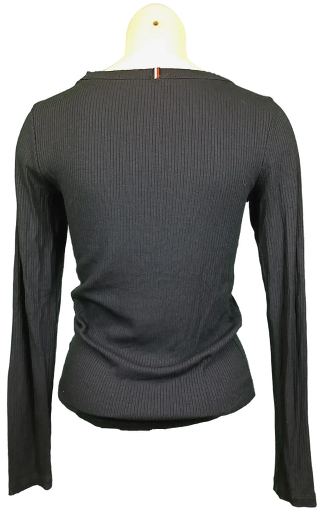 Tommy Hilfiger Damenshirt dunkelblau Gr. M – Bild 2