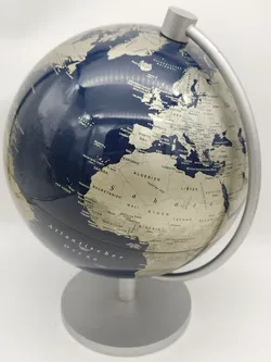 STELLANOVA Erdglobus. Metallic/Kobaltblau - Bild 2