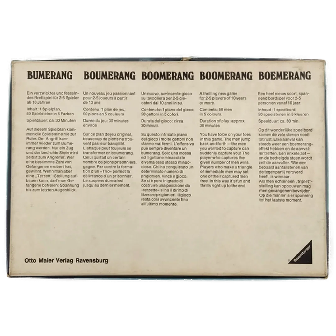 Ravensburger Bumerang Brettspiel 1976 – Bild 2