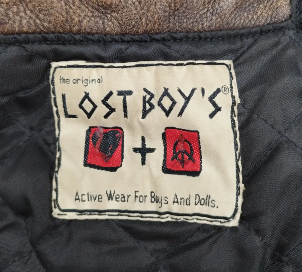 Lost Boys Mantel Braun - Echtleder – Bild 7