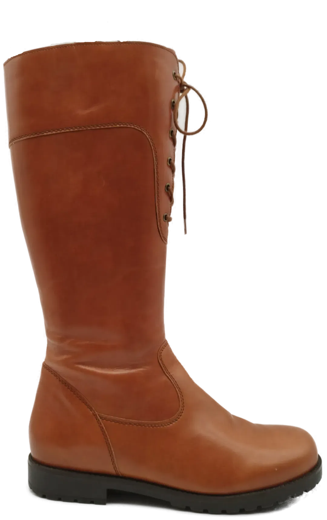 Braune Helveskoh Stiefel mit Reißverschluss - Größe 37 - Bild 4