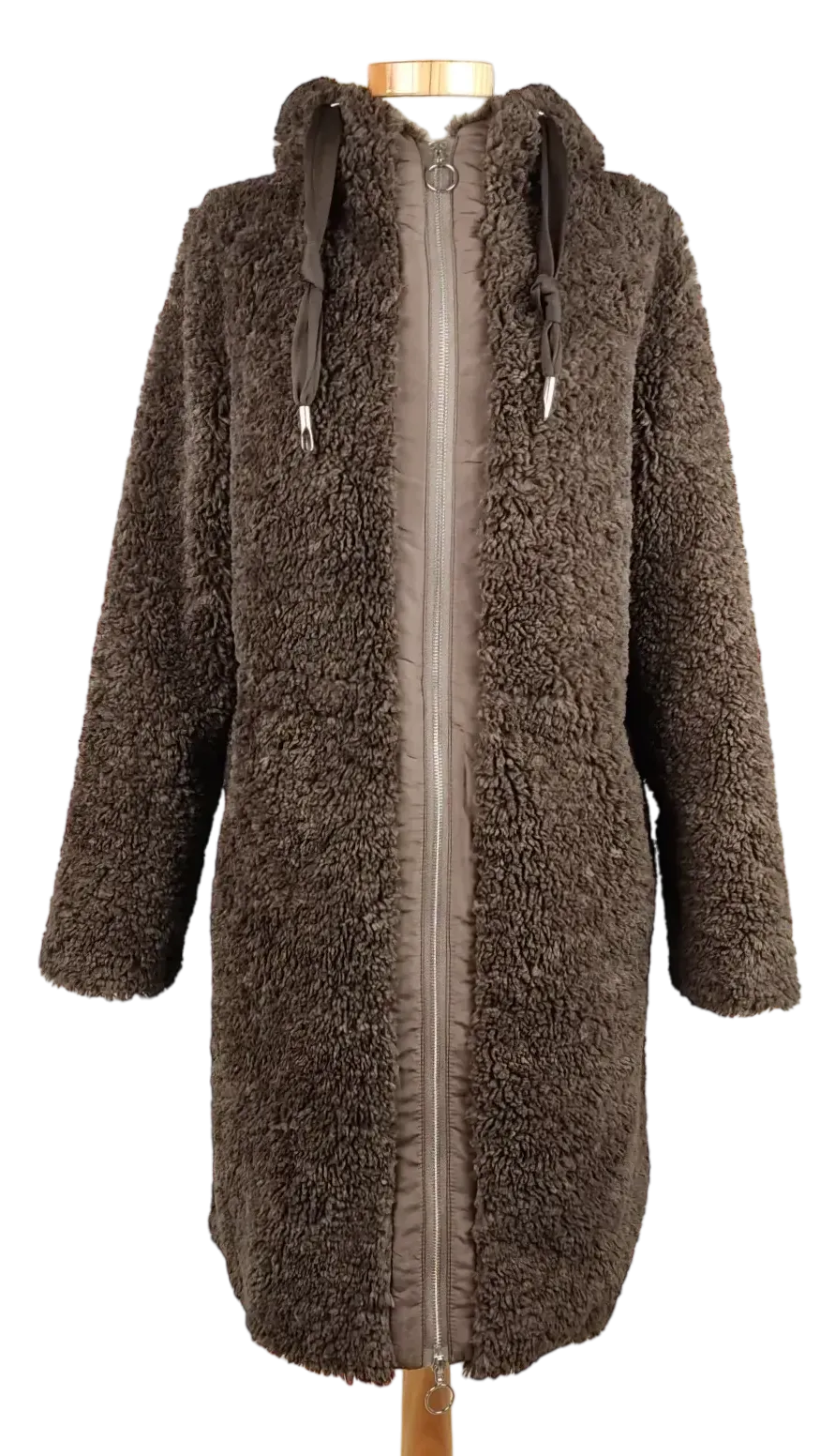 Rino & Pelle Damen Teddyfell Mantel - Gr. XS  - Bild 1