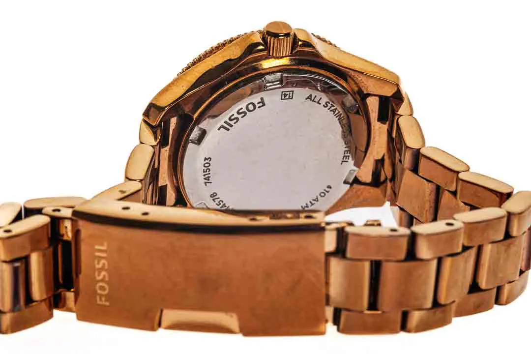 Fossil Damenarmbanduhr Roségold – Bild 7
