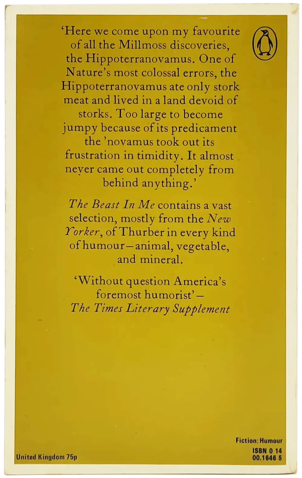 Buch "The Beast in Me and Other Animals" von James Thurber – Bild 2