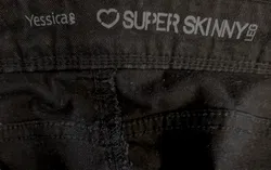 Yessica Damenjeans, schwarz - Gr. 44 - Bild 3