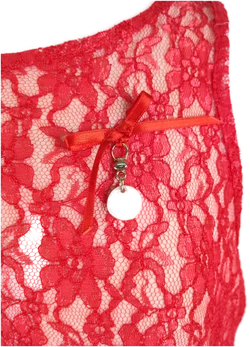 Damen Top Sonstige Gr.42 Polyamid Unifarben | Festlich Elegant - Bild 3