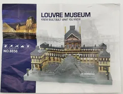 Klemmbausteineset Sonstige Louvre-Museum Modell | Mini-Architektur - Bild 1