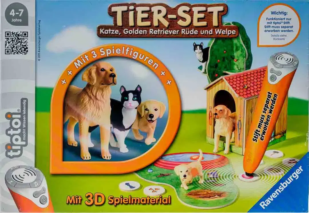 Ravensburger - Tiptoi Tier-Set Golden Retriever 00744 - Bild 1