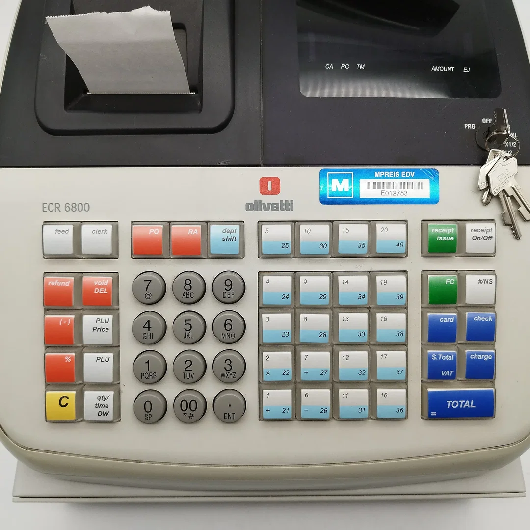 Registrierkassa Sonstige (Olivetti ECR 6800) | Einmaliges Fundstück – Bild 2