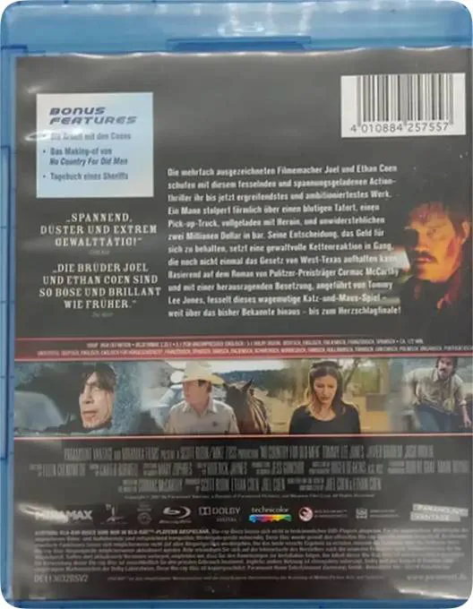 Blu-ray "No Country for Old Men" FSK 16 – Bild 2
