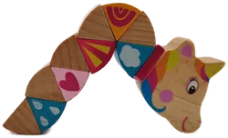 Einhorn Holz-Spielzeug für Babys - Bild 4