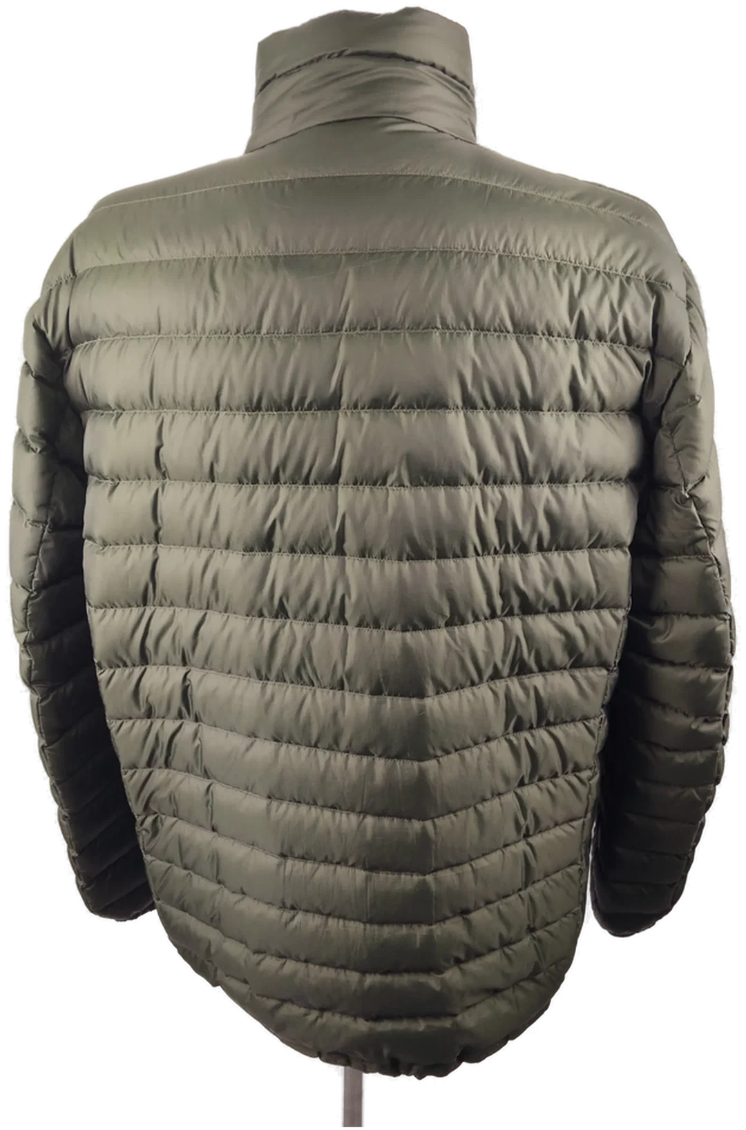 Herrenjacke aus Polyester Größe 56, Oliv | Zeitloser Look – Bild 3
