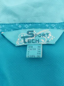 Sport Tech Damen Jacke Türkis Gr. 36 - Bild 4