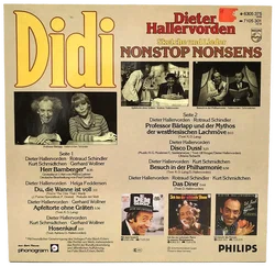 LP Dieter Hallervorden Nonstop-Nonsens-Sketche 1978 | Kabarett-Kult – Vorschau 2
