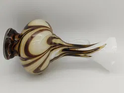 Opaline Florence - Marmorierte Glasvase aus den 70er-Jahren  - Bild 5