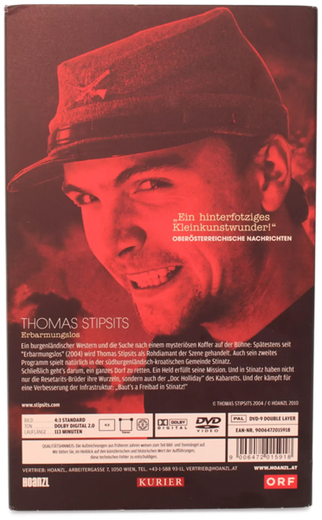 DVD Thomas Stipsits – Erbarmungslos (Best of Kabarett #67, Kurier Edition) – Bild 2