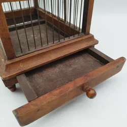 Antiquarischer Vogelkäfig - ca. 1880 / Einzigartiges Dekostück! – Vorschau 3