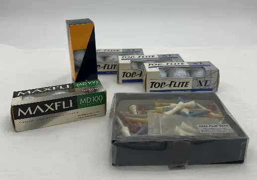 Konvolut Golfbälle 15 Stück inkl. Tees - Bild 1