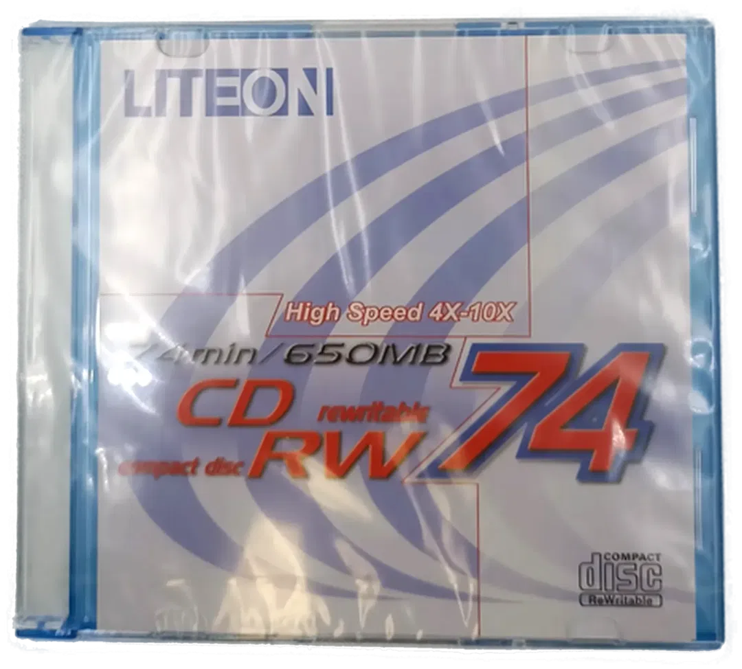 Liteon CD-RW  High-Speed - 74 min / 650 MB wiederbeschreibbar - Bild 1