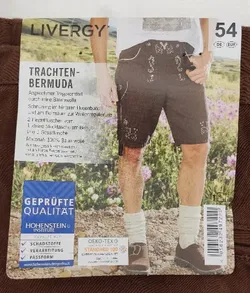 Livergy - Herren Trachten-Bermuda Gr. 54 - Bild 3