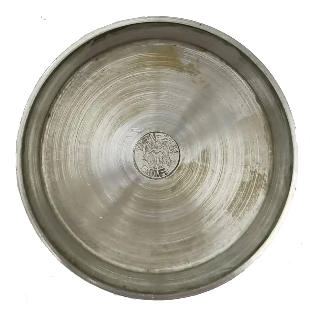 Zinnbecher Set 6-teilig von BMF (Bayerische Metallwarenfabrik) - Mittelalterliches Reliefmotiv - Reinzinn, inkl. Zinnkanne mit Deckel – Bild 5