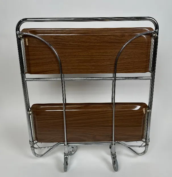 Vintage Klappbare Dinett-Servierwagen - 1970er Jahre – Bild 4