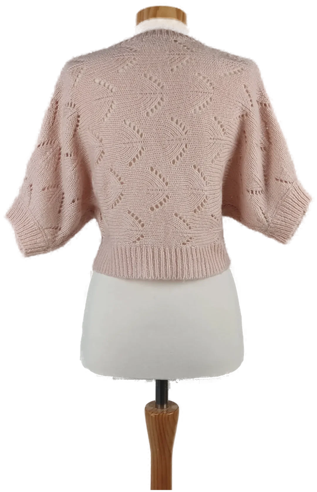 Damen Kurzarm Jäckchen Rosa - Gr. XS/34 – Bild 3