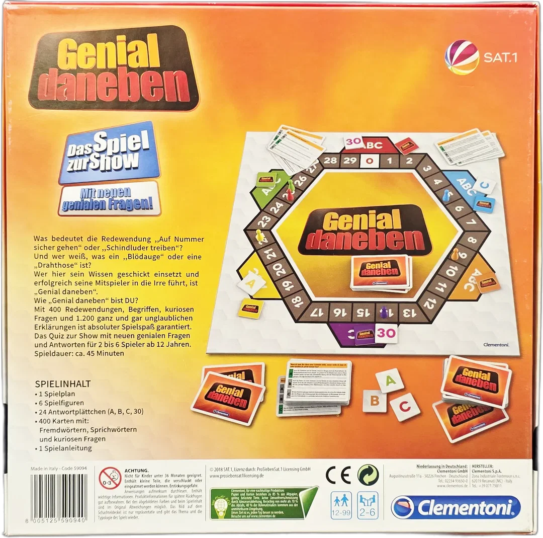 Clementoni "Genial daneben" – Das Spiel zur Show – Bild 8