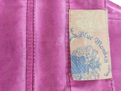 Blue Monkey Damenjeans, pink - Gr. XS - Bild 3