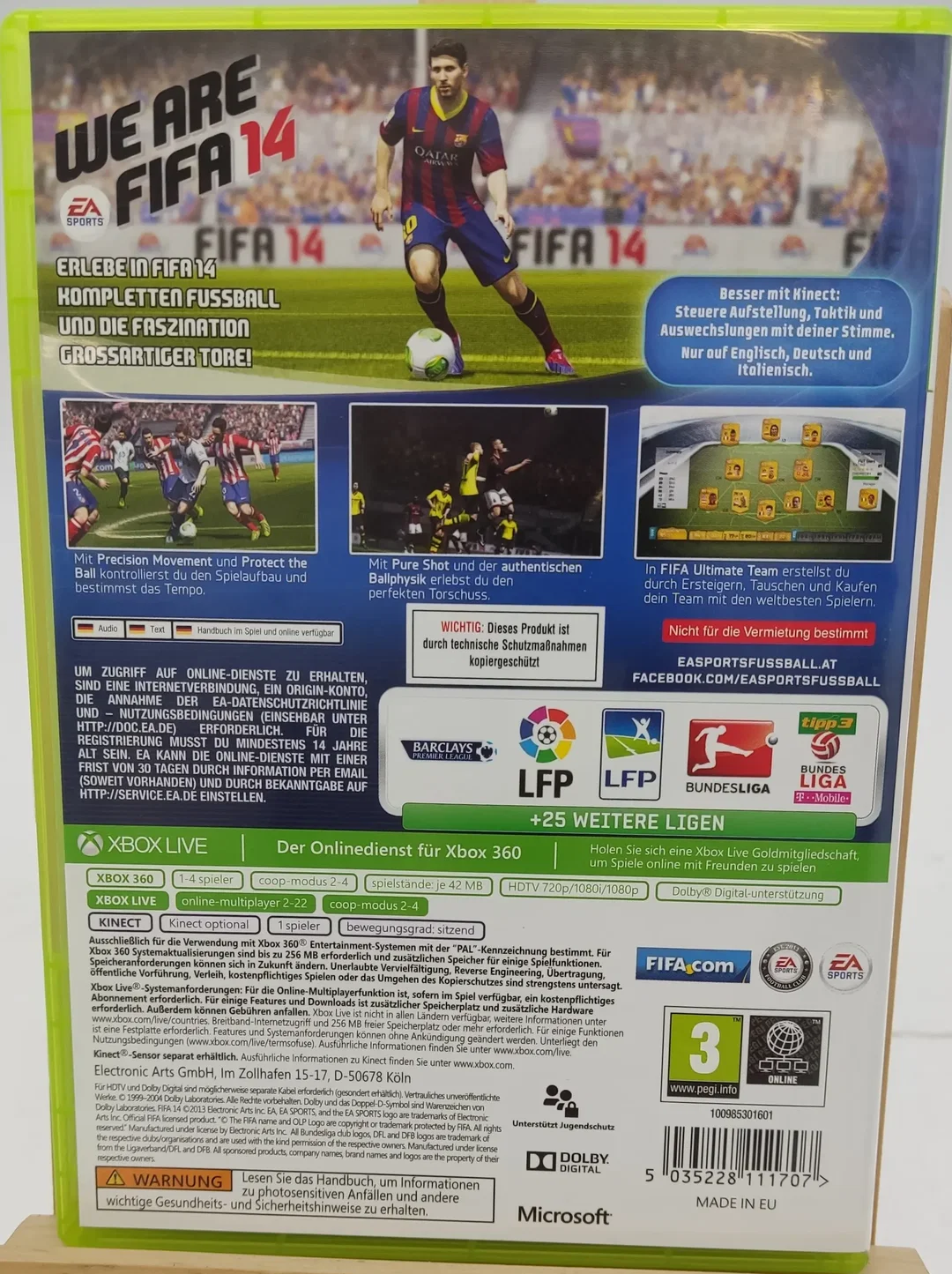 XBOX 360 Game "EA Sports FIFA 14" – Bild 2