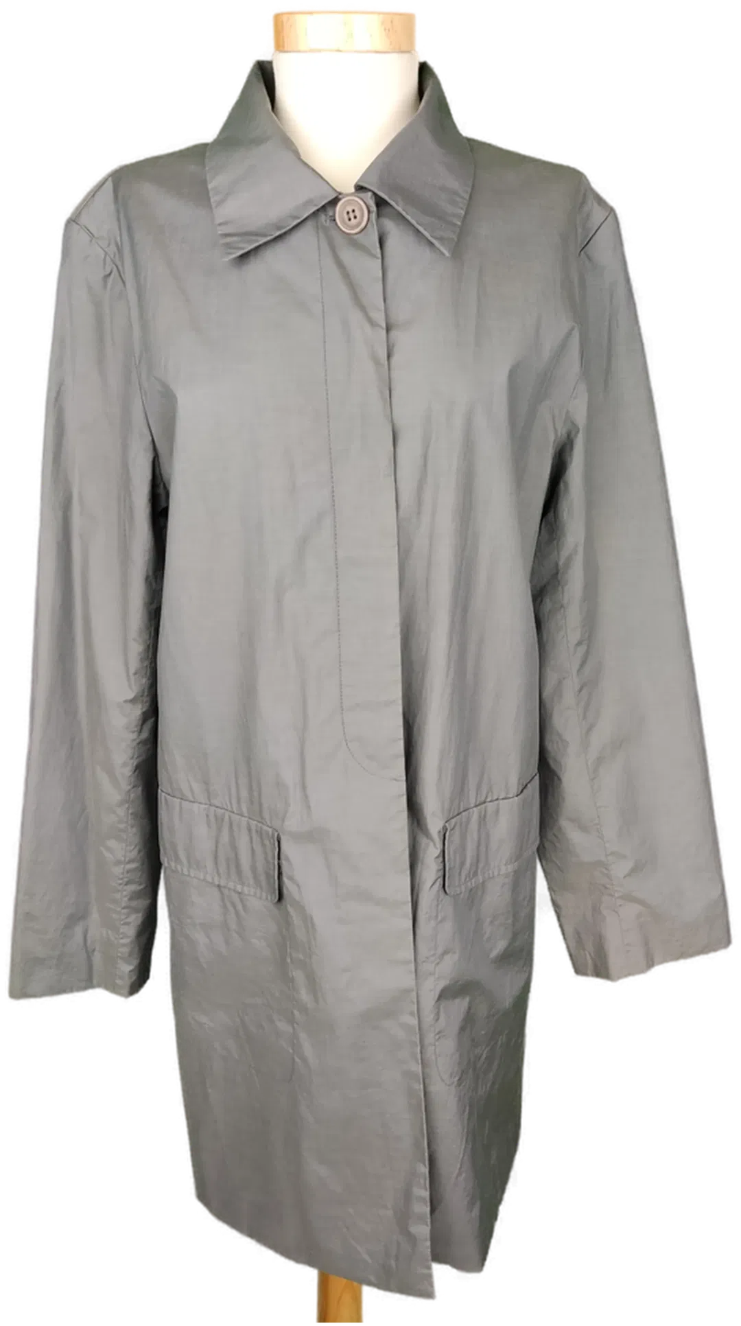 Chaloc Damen Kurzmantel grau - M/38 - Bild 1