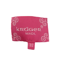 Krüger Madl Dirndl schwarz/weiß/pink Gr. XXS – Vorschau 4