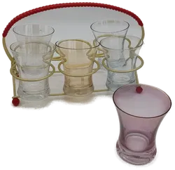 Set 6x vintage Schnapsgläser - Bild 3