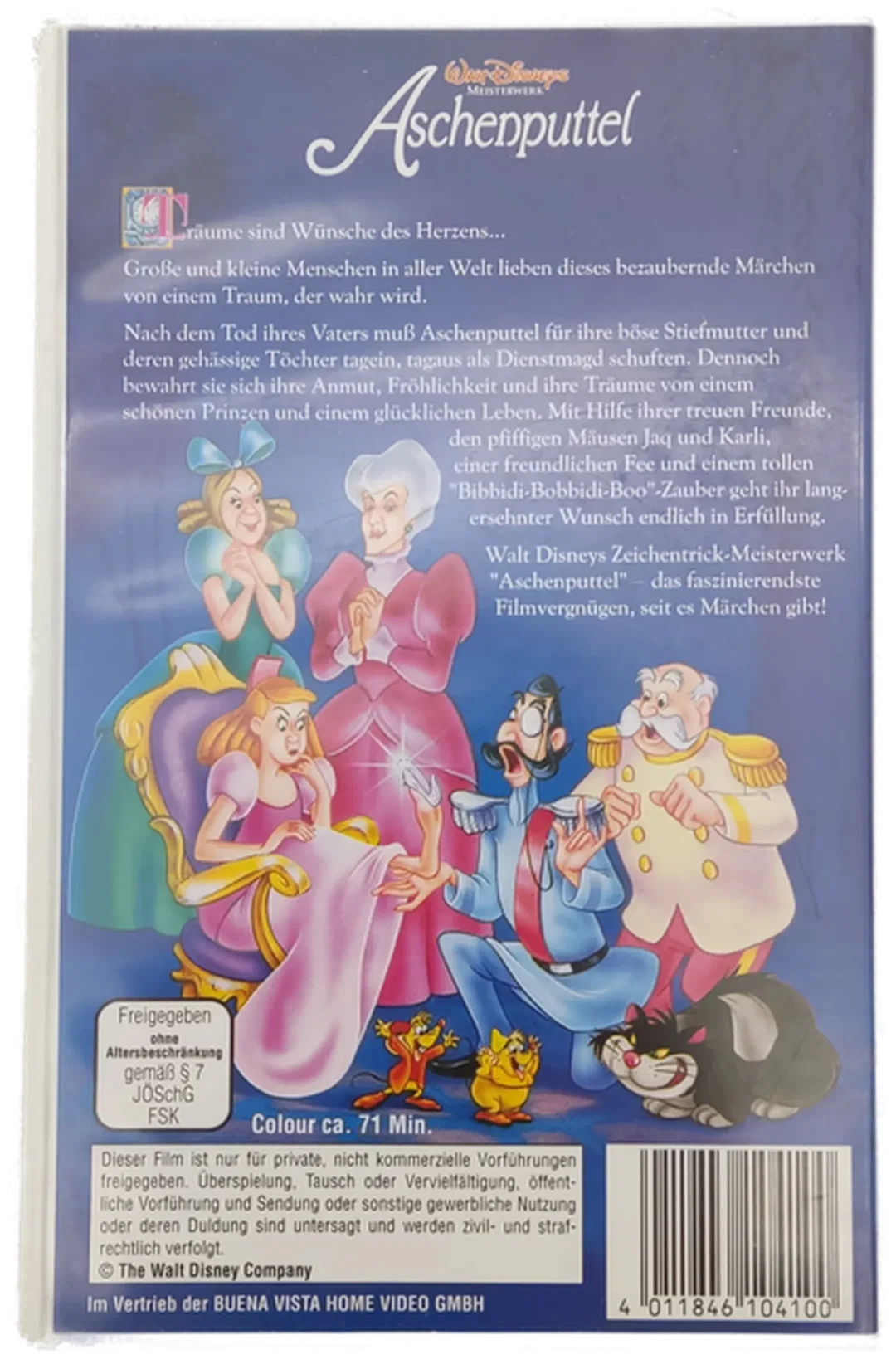 VHS "Aschenputtel" – Bild 2