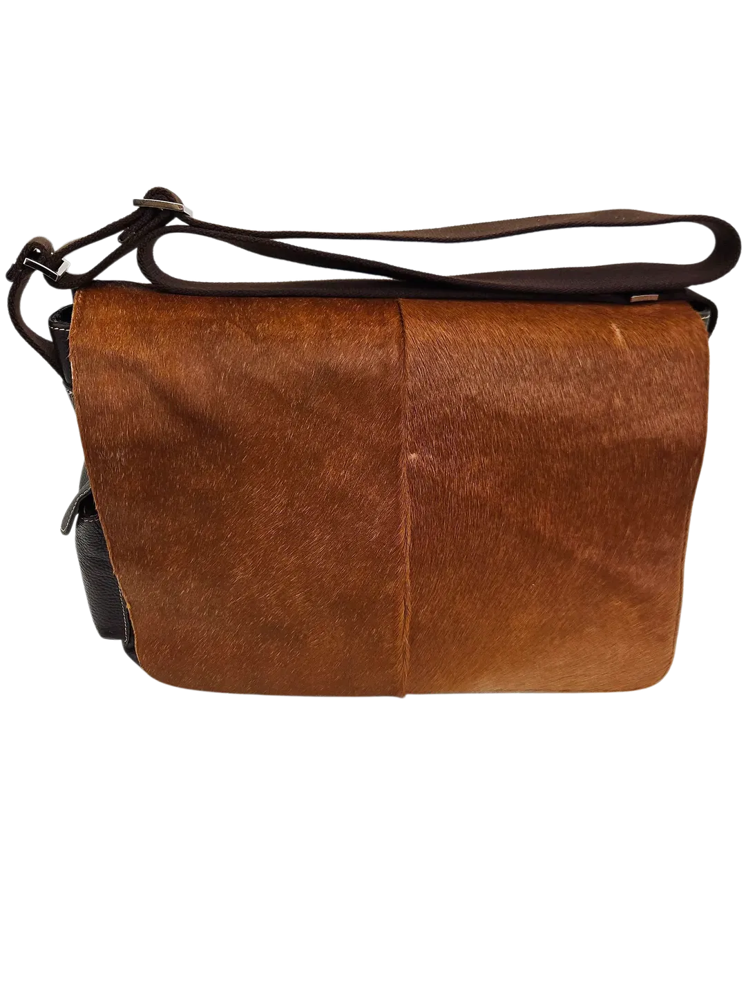 Pack Easy Umhängetasche leder, braun - Bild 1