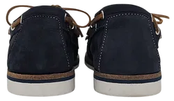 Tamaris Damen Leder Mokassins, blau - Gr. 39 - Bild 2