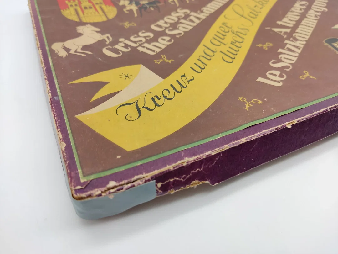 Kreuz und quer durchs Salzkammergut - Vintage Gesellschaftsspiel – Bild 4
